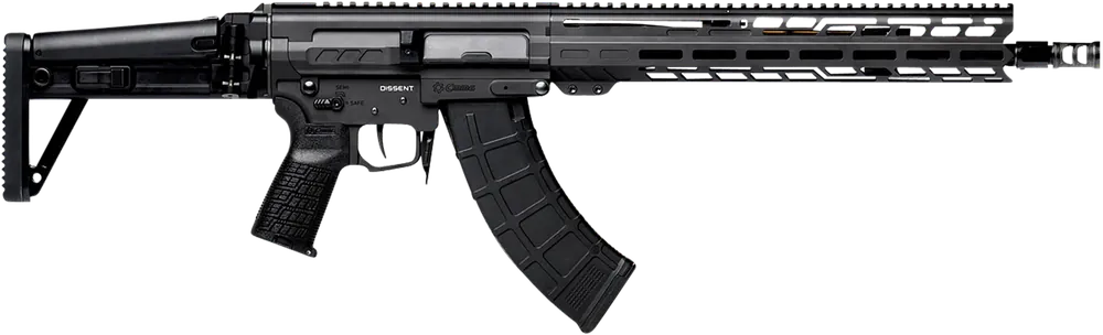 CMMG Dissent MK47 7.62x39mm 30+1 (2) 14.30" P&W, Black Armor, Side Charging Handle Rec, 13.50" M-Lok Handguard