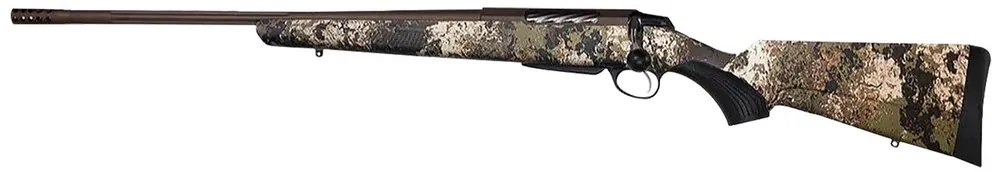 Tikka T3x Lite 300 Win Mag 3+1 24.30" Flute/Threaded, Midnight Bronze Cerakote Barrel/Rec, Veil Wideland Synthetic Stock JRTXVW431R10