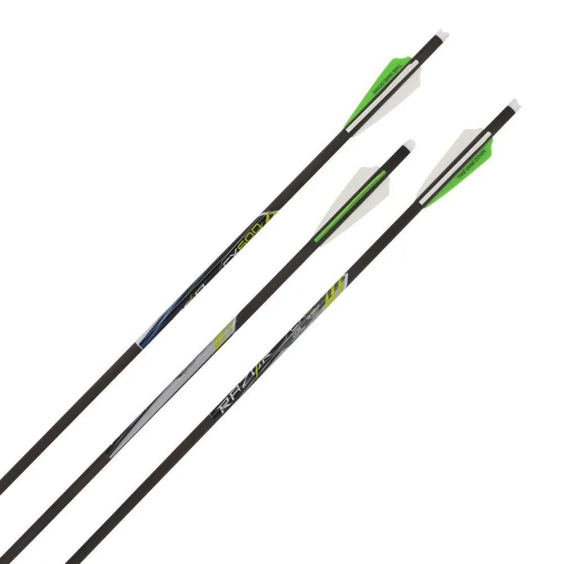 Allen CX600 Crossbow Bolts Black 20" Carbon Fiber 3 Pack 93120