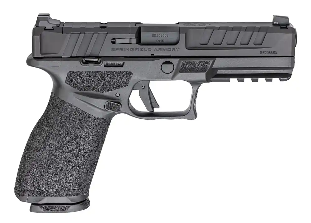 Springfield Echelon 9mm Luger Pistol 10+1 4.5" Barrel Optic Ready Slide Black EC9459BLC-U