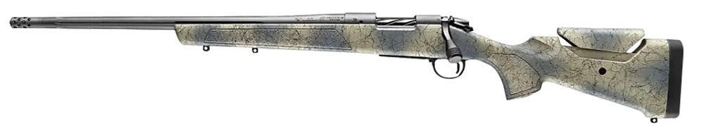 Bergara Rifles B-14 Wilderness Sierra 308 Win Rifle 4+1 20" Sniper Gray Cerakote 5 Fluted Threaded Barrel B14S801L