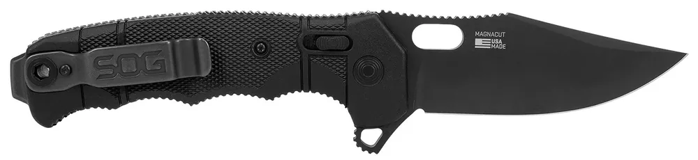 SOG Seal XR Ti Folding Knife 4.30" Black