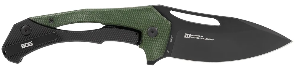 SOG Bulwark FL Knife 3" OD Green