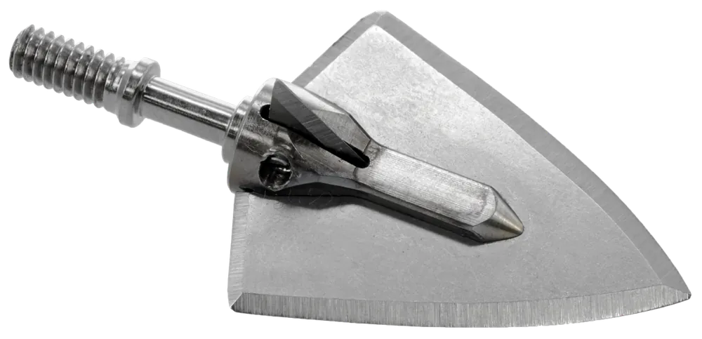 New Archery Products Broadhead Deep Cuts Stainless Steel Blades Silver 100 gr 3 Pack NAP60DC100