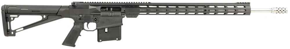 Great Lakes Firearms AR-10 7mm Remington Rifle 5+1 24" GL10LA7REMSSBLK