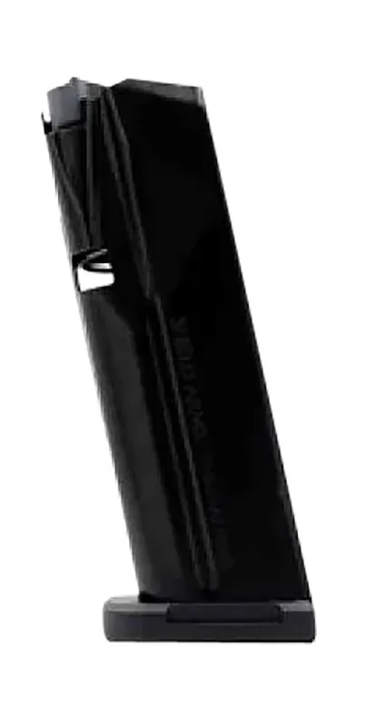 Shield Arms S15 Magazine Gen 3 15rd Flush 9mm Luger Fits Glock 48/43X Black Nickel Steel SAS15BLKNGEN3