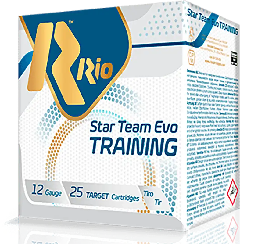 Rio Ammunition Star Team EVO 12 Gauge 2.75" 1 1/8 oz 7.5 Shot 25 Per Box