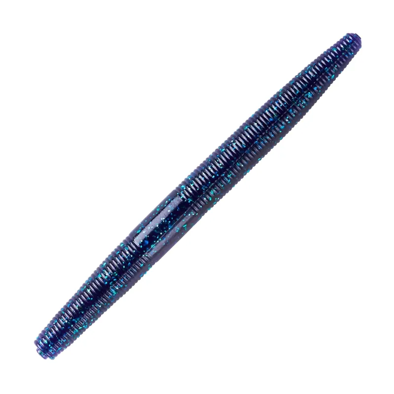 YUM Dinger 4" Soft Plastic Worm - Junebug 30 Pack