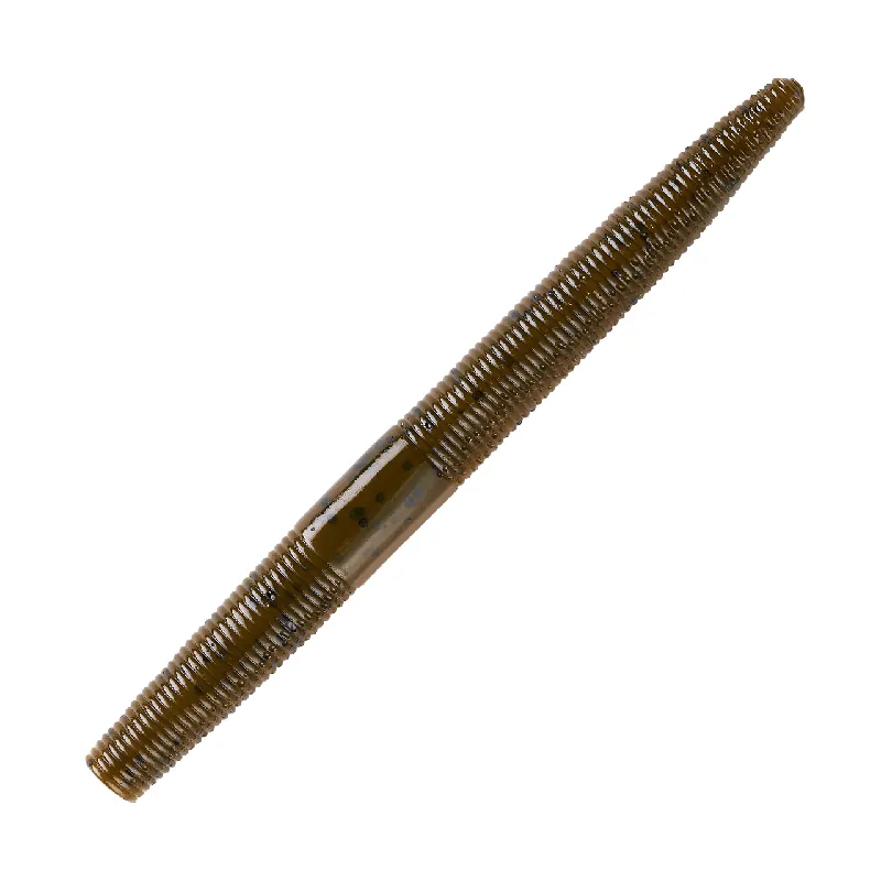 YUM Dinger 4" Soft Plastic Worm - Green Pumpkin 30 Pack