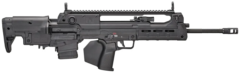 Springfield Hellion Semi-Auto Rifle 5.56 NATO 10+1 20" CMV Barrel Polymer Rec Bullpup Stock Flip-up Sights Brake HL920556BCA