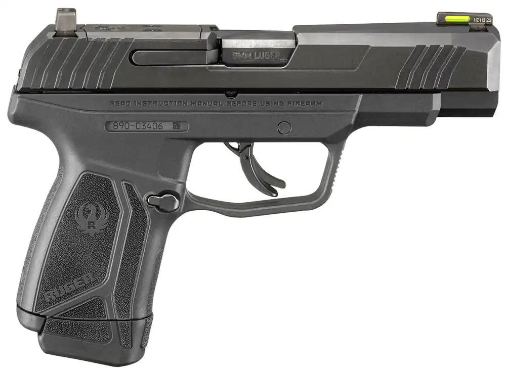 Ruger Max-9 9MM Pistol 4" Black OR 3507