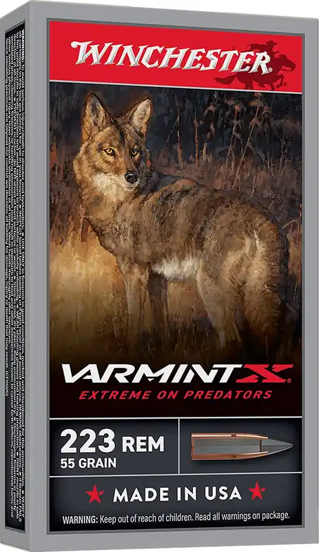 Winchester Varmint-X 22-250 Rem. 55 Gr. Extreme Point 20/Box