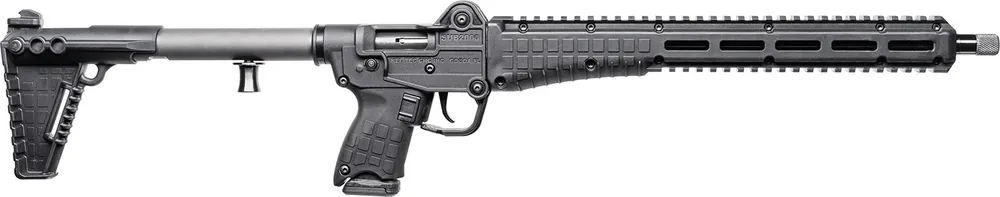 Kel-Tec SUB2000 Gen3 Semi-Auto Rifle 9mm 10+1 16.15" Threaded Barrel M-Lok Handguard Picatinny Rail Black SUB2K9GLKBLK10