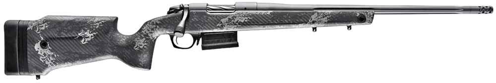 Bergara Rifles B-14 Crest 7mm PRC 5+1 22" Sniper Gray Cerakote 5 Contour Threaded Barrel, Sniper Gray Cerakote Steel Receiver B14LM7513CF