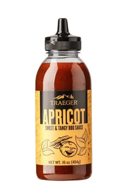 Traeger Apricot BBQ Sauce 16OZ Squeeze SAU064