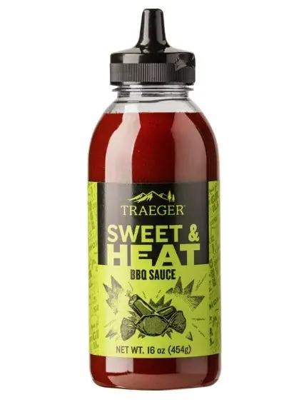 Traeger Sweet & Heat 16oz Squeeze SAU065