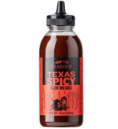 Traeger Texas Spicy BBQ Sauce 16 oz Squeeze Sau066