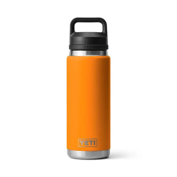 YETI Rambler 26 oz. Bottle w/Chug Cap - King Crab Orange