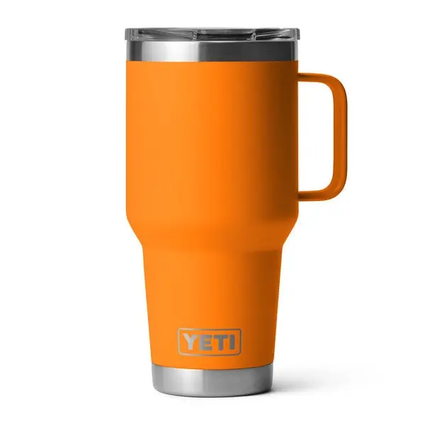 YETI Rambler 30 oz. Travel Mug w/Stronghold Lid - King Crab Orange