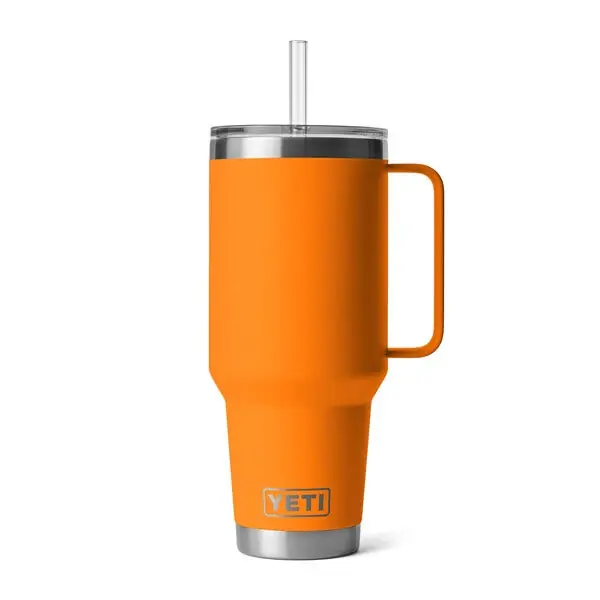 Yeti Rambler 42 oz. Straw Mug - King Crab Orange