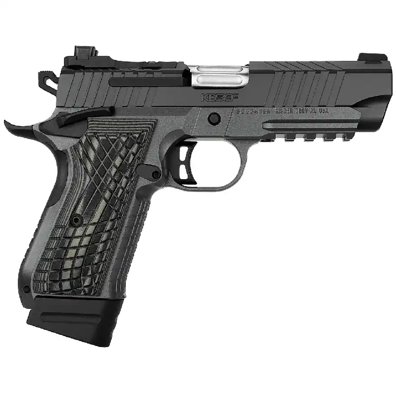 Kimber KDS9C 9mm Pistol 15+1/18+1 4.09" KimPro Gray G10 Grips 3100016