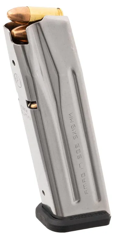 Magpul P320 SG9 9mm 17rd Sig P320 M17 M18 Magazine Stainless Steel MAG1331-SST