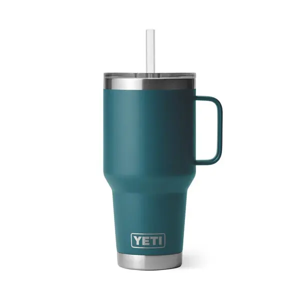 YETI Rambler 35 oz. Mug w/Straw - Agave Teal