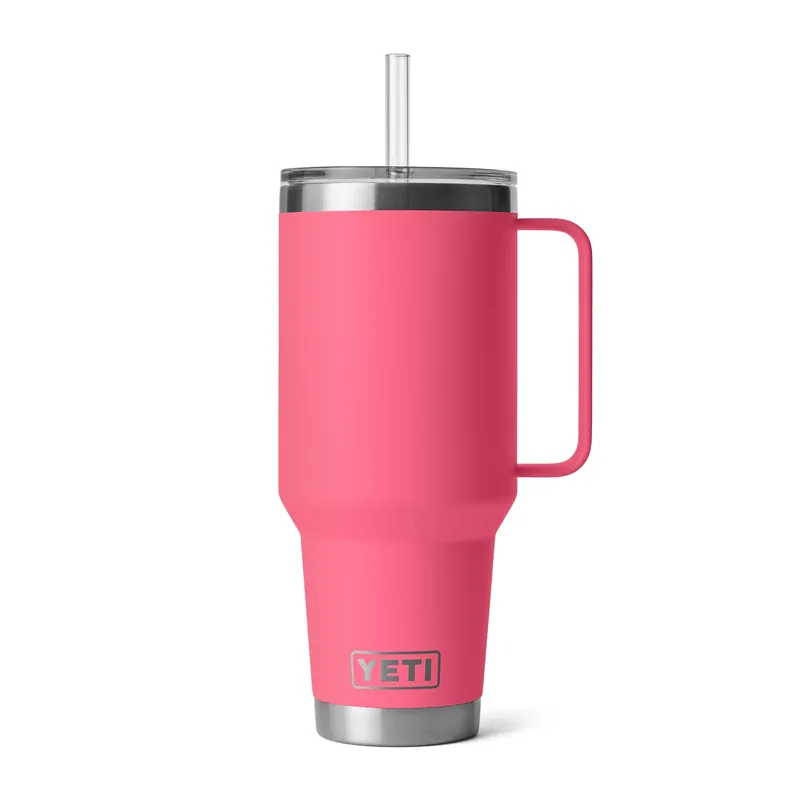 Yeti Rambler 42 oz. Straw Mug - Tropical Pink