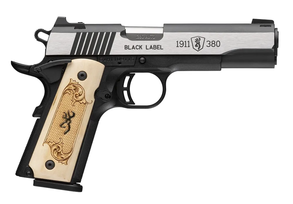 Browning 1911-380 Black Label Medallion 380 ACP Pistol 4.25" 051998492