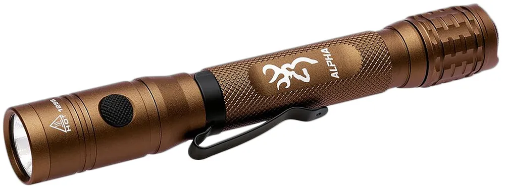 Browning Alpha Bronze Aluminum White/Green Light LED 5-200 Lumens 100 yds Beam Distance