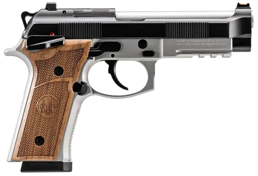 Beretta 92GTS Launch Edition 9mm Pistol 18+1 4.7" SS Barrel/Slide Alum Frame FO Front Sight Optic Ready DA/SA J92XFMSDA21M1