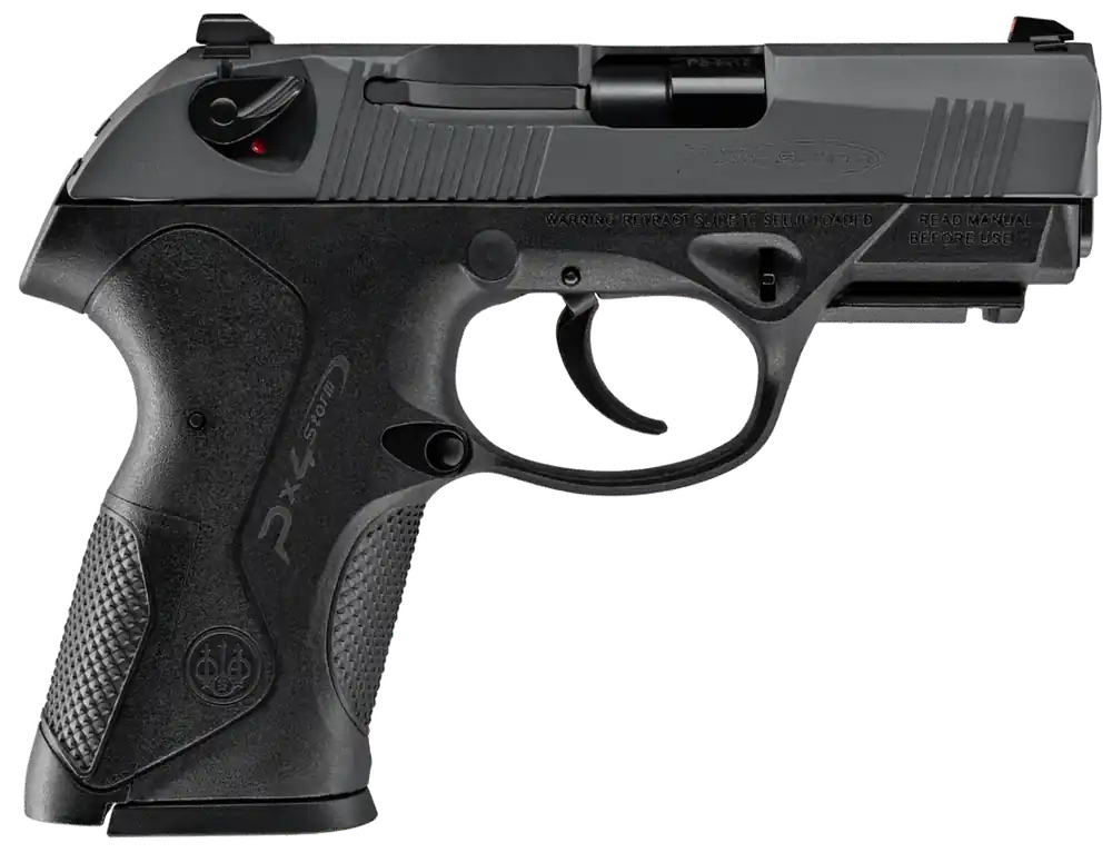 Beretta Px4 Storm Compact Carry 2 9mm Pistol 15+1 3.20" Steel Barrel/Slide Polymer Frame 3-Dot Sights DA/SA Blk JXC9G15CC2