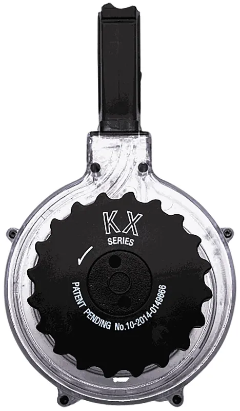 Kci Usa Inc AR-15 50rd Drum 5.56x45mm NATO Clear Polymer KCIMZ036