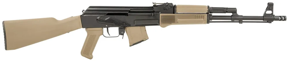 Arsenal SAM7R 7.62x39mm Rifle 16.25" Black/FDE SAM7R-62FDEM