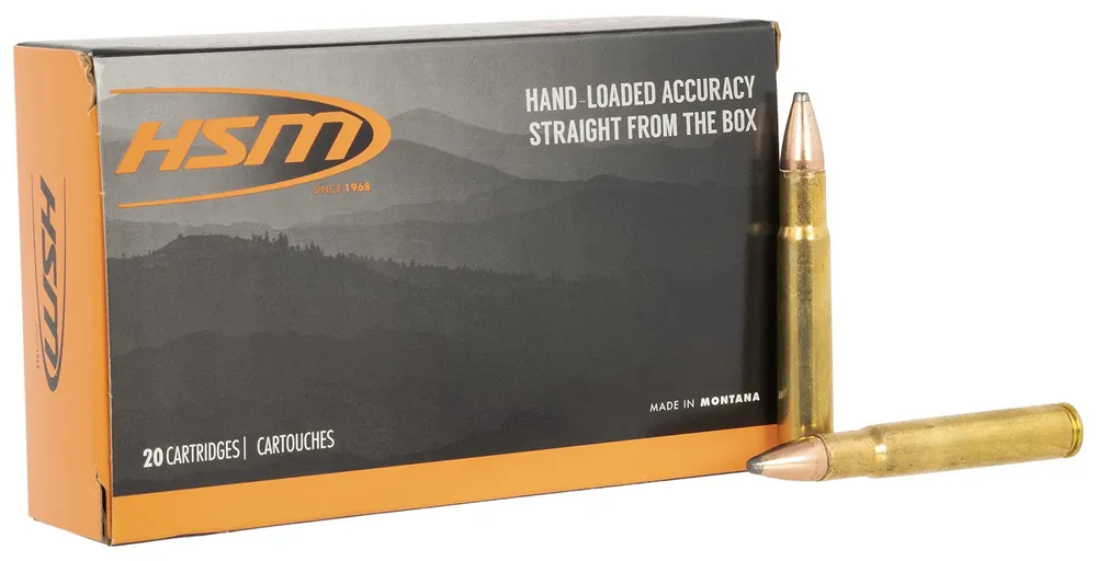 HSM .35 Whelen 200grn Jacketed Soft Point 20 Rounds Per Box