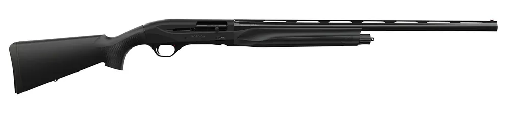 Retay USA Gordion Waterfowl Inertia Plus 12 Gauge Shotgun 4+1 2.75" 3" 28" Matte Black Anodized Metal Finish TruGlo Red Fiber Optic Front Sight Left Hand GORBLK28L