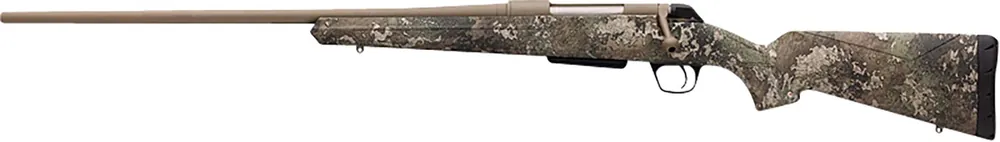 Winchester XPR Hunter 243 Win Left Hand Bolt Action Rifle 3+1 22" Sporter Barrel TrueTimber Strata Synthetic Stock 535782212