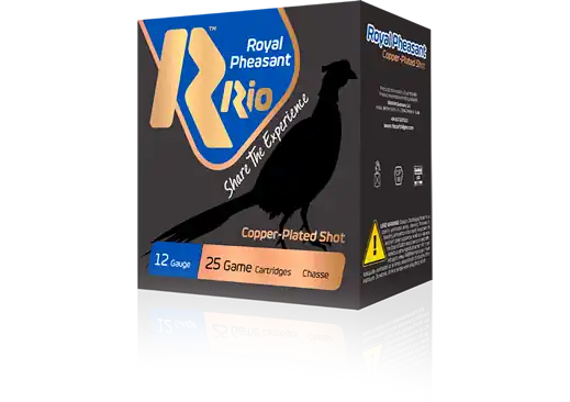Rio Ammunition Royal Pheasant 28 Gauge Ammo 2.75" Copper 5 Shot 25 Rounds RPC285