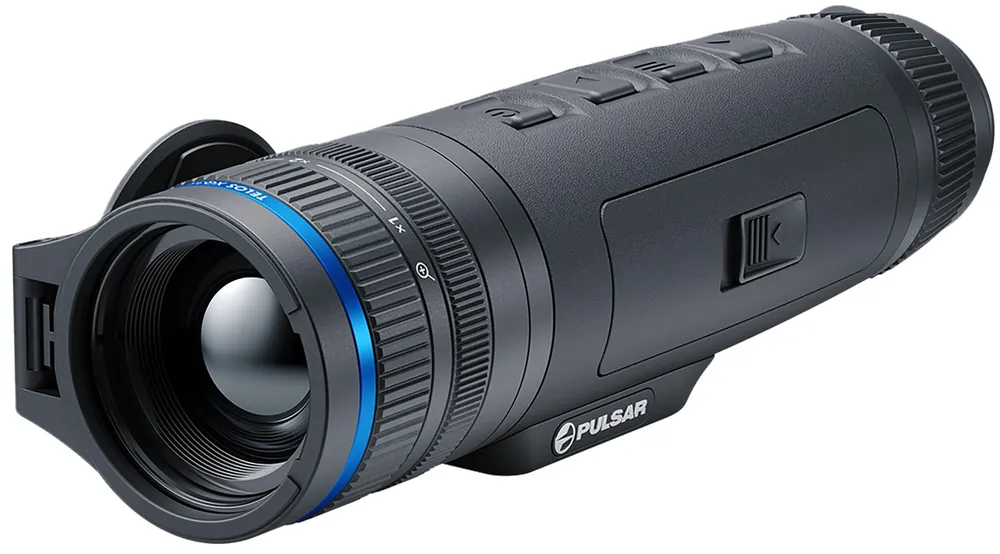 Pulsar Telos LRF XQ35 Thermal Hand Held 3-12x35mm 384x288 17 Microns Resolution 4x Zoom Black