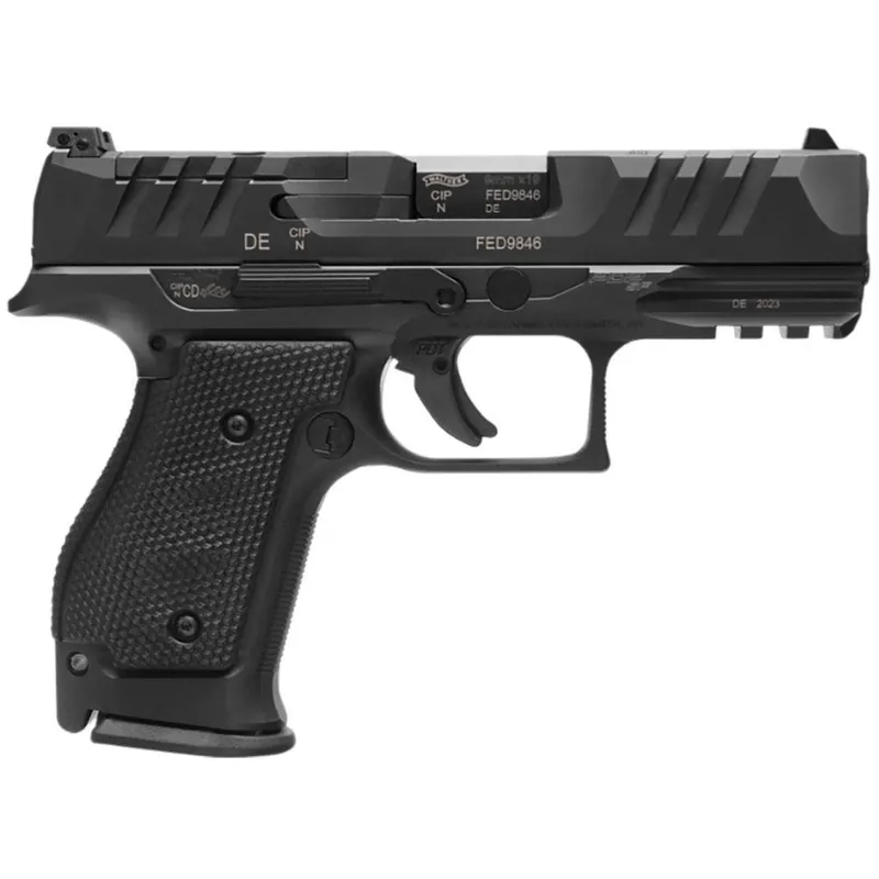 Walther PDP SF Compact 9mm Pistol 4" Black 2880016