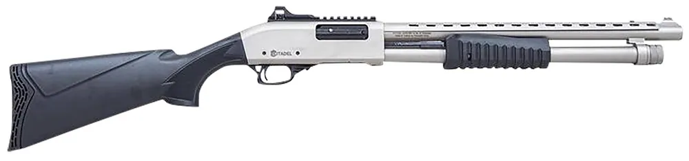 Howa Mariner 12 Gauge Pump Shotgun 3" 4+1 18.50" Black Full Heat Shield Barrel, Black Picatinny Rail Steel Receiver FRMN1220SYN