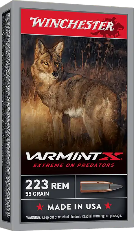 Winchester Ammo Varmint X 223 Rem 55gr Extreme Point 20 Rounds Per Box X223PXP