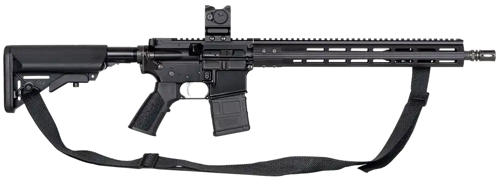 Giessele ALG Defense El Jefe .223Rem/5.56NATO Rifle 30+1 16.25" Fluted Barrel M-LOK Handguard Adj Stock Red Dot Sight 08-478B