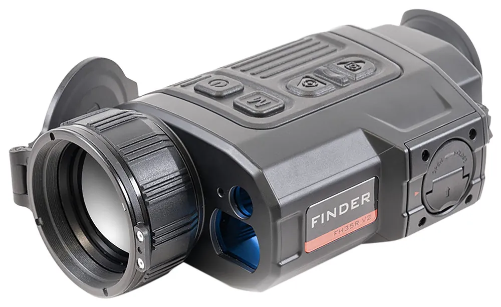 iRAY USA Finder FH35R V2 Thermal Scope 2x35mm 640x512 12 Microns 50 Hz Resolution 4x Zoom Black
