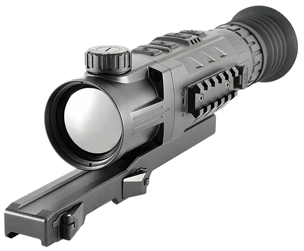 iRay USA RiCO MK2 640 LRF Thermal Scope 3x50mm Multi 7 Static/1 DIY Reticle 4x Stepped Zoom 640x512 12 Microns 50 Hz Resolution