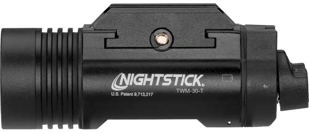 Nightstick Tactical Weapon-Mounted Light Turbo Black Anodized Hardcoat 1200 Lumens White LED Light