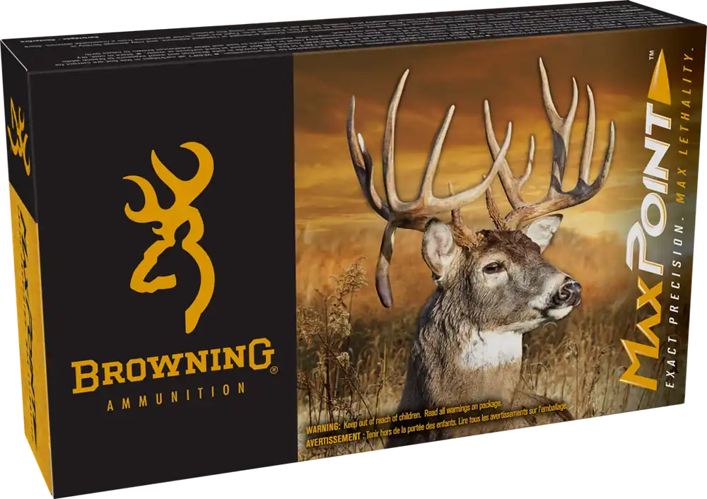 Browning Ammo Max Point 7mm-08 Rem 140gr 20 Rounds Per Box B192107082