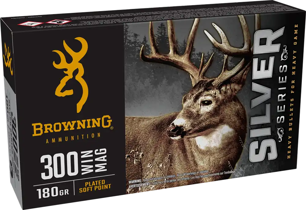 Browning Silver Series .300 WinMag 180grn 20rds Plated Soft Point