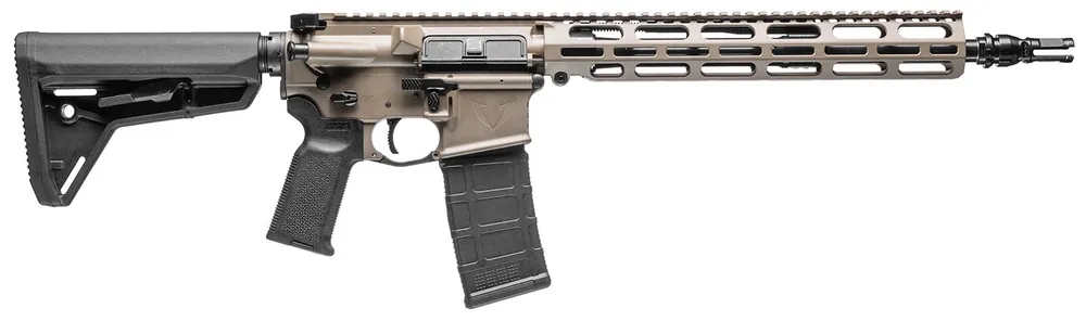 Vktr Industries VK-1PW 5.56mm Rifle 30+1 13.70" Threaded Barrel Flash Hider M-LOK Handguard 1-stage Trigger FDE V31100916605