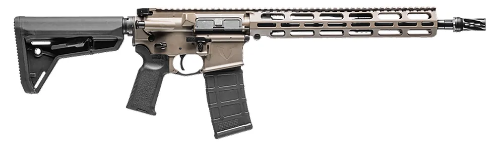 VKTR VK-1PW 5.56 Rifle 13.7" FDE w/Huxwrx Flash Hider QD V31100916621